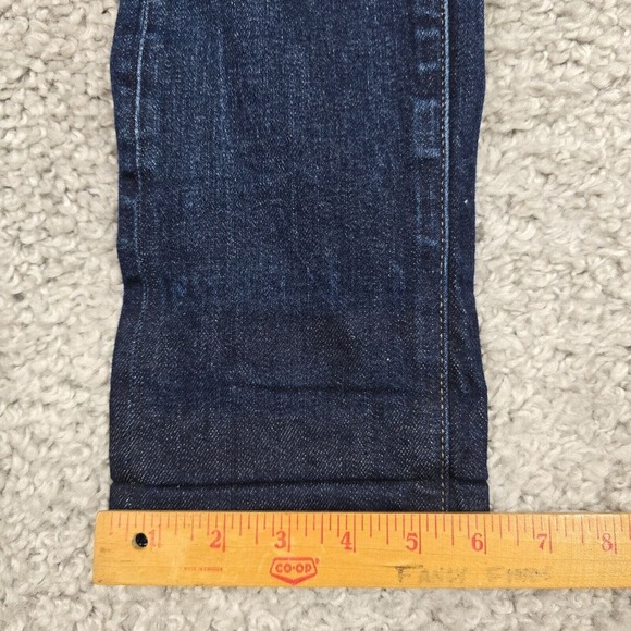 Uniqlo Jeans Mens 30x34 (Fits 29x32) Selvedge Kaihara Slim Straight Low Rise - Picture 15 of 16